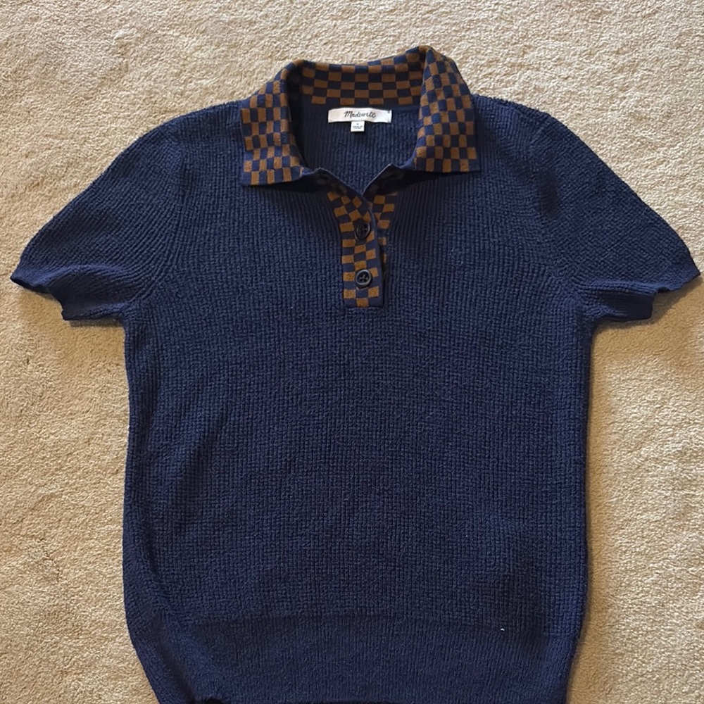 Madewell sweater polo
